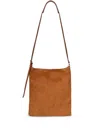 Dries Van Noten Suede Tote Bag In Brown