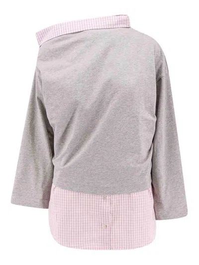 DRIES VAN NOTEN GRAY SHIRT