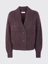 Dries Van Noten 'tegina' Cardigan In Burgundy