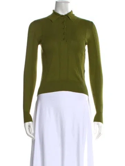 Pre-owned Dries Van Noten Sweater In Green