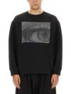 Dries Van Noten Men Sweatshirt With Print In Black