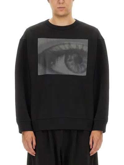 DRIES VAN NOTEN SWEATSHIRT WITH PRINT