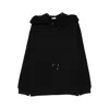 Dries Van Noten Drawstring Hoodie In Black