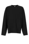 Dries Van Noten Men White Cotton Hegland Oversize T-shirt In Black