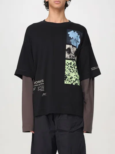 DRIES VAN NOTEN T-SHIRT DRIES VAN NOTEN MEN COLOR BLACK,G58883002
