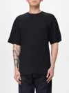 Dries Van Noten Crew Neck Short Sleeve Cotton T-shirt In Black