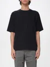 Dries Van Noten Essential Black T-shirt Crafted From Premium Cotton In Black