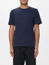 Dries Van Noten Cotton Crew Neck T-shirt In Blue