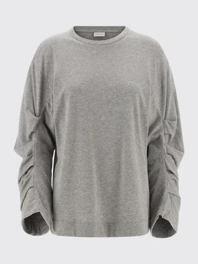 DRIES VAN NOTEN T-SHIRT DRIES VAN NOTEN WOMAN COLOR GREY,H42600020