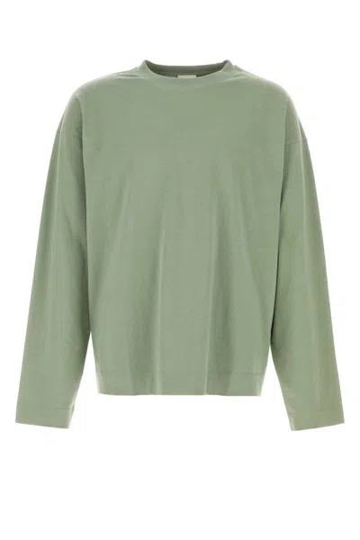 Dries Van Noten Sage Green Cotton Oversized Sweatshirt