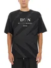 Dries Van Noten Logo Graphic Print Crew Neck T-shirt In Black
