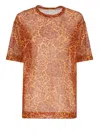 Dries Van Noten T-shirt With Floral Pattern