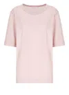 Dries Van Noten Cotton Hatro Short Sleeve T-shirt In Pink
