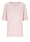 Dries Van Noten Cotton Hatro Short Sleeve T-shirt In Pink