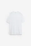 Dries Van Noten Crew Neck Short Sleeve Cotton T-shirt In White