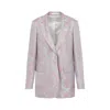 Dries Van Noten Tailored Blazer With Damask Pattern