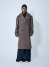 Dries Van Noten Women Tailored Coat In Gray