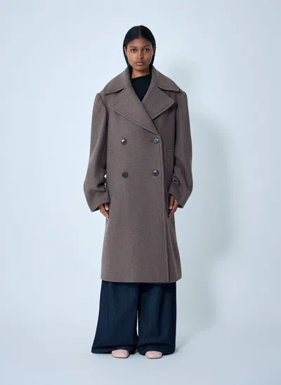 Dries Van Noten Tailored Coat In Gray
