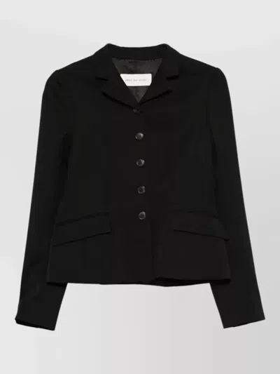 Dries Van Noten Tailored Jacket Belia Single Breasted In Black