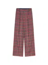 Dries Van Noten Tailored Jacquard Pants In Multi