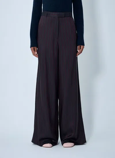 Dries Van Noten Tailored Pants In Burgundy
