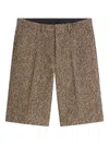 Dries Van Noten Tailored Shorts In Brown