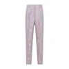 Dries Van Noten Tailored Trousers With Delicate Floral Pattern