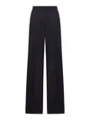 Dries Van Noten Tailored Wool Trousers In Black
