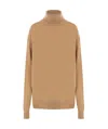 Dries Van Noten Talila Cashmere Turtleneck In Brown