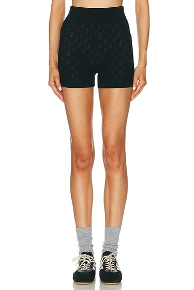 Dries Van Noten Tally Short In Black