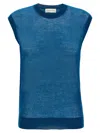 Shop Dries Van Noten Tamara Vest In Blue