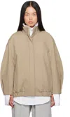 Dries Van Noten Tan Loose Fit Jacket In 102 Camel