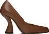 Dries Van Noten Tan Pointed Toe Heels In 712 Tan