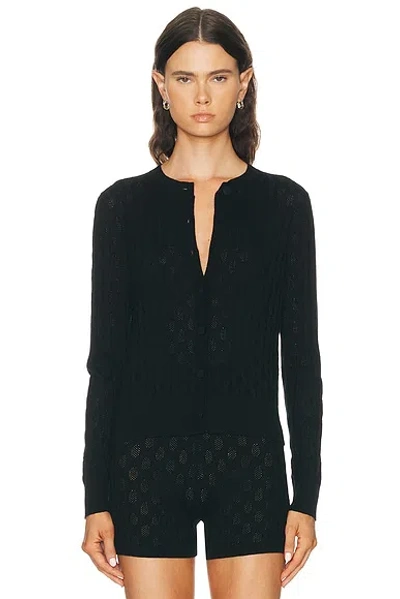 Dries Van Noten Tanguy Cardigan In Black