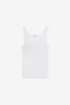 Dries Van Noten Tank Top In White