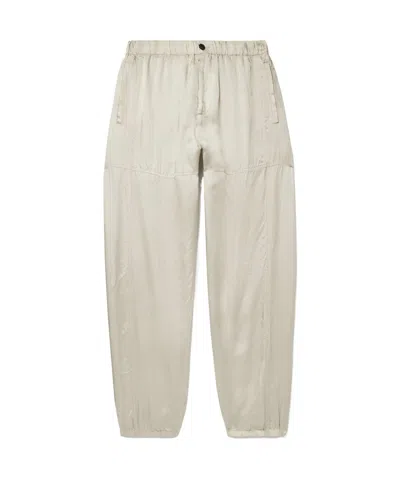 Dries Van Noten Tapered Casual Pants In Neutral