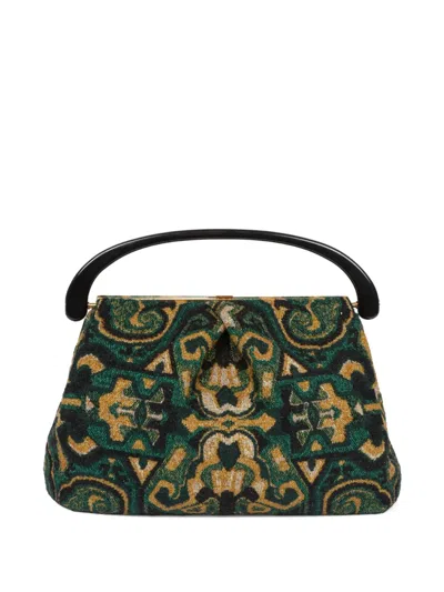 Dries Van Noten Tapestry-jacquard Tote Bag In Multi