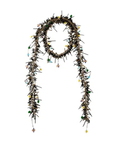 Dries Van Noten Tassel Necklace In Gold