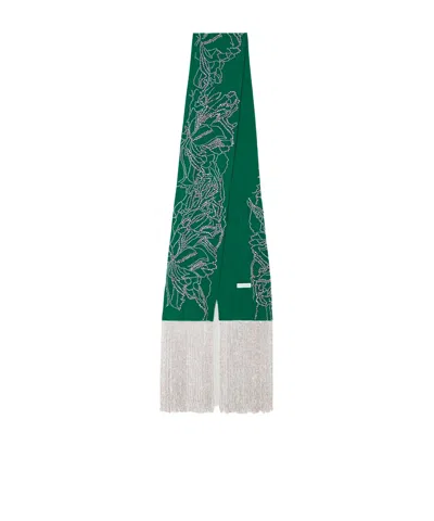 Dries Van Noten Tassel Scarf In Pink