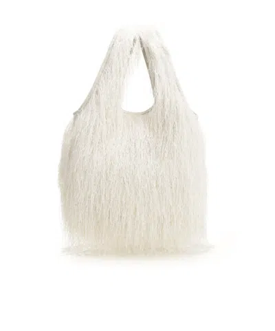 DRIES VAN NOTEN DRIES VAN NOTEN FRINGED TOTE BAG