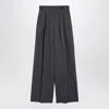 Dries Van Noten Wide Leg High Waist Pleated Front Trousers