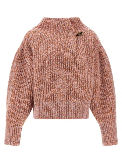 Dries Van Noten Teubina Sweater In Tan