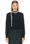 Dries Van Noten Texas Sweater In Black