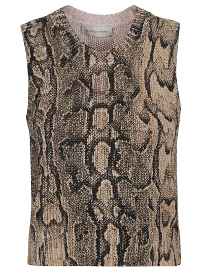 Dries Van Noten Tamba Pr 1714 W.k.top In Multi