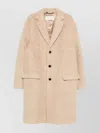 Dries Van Noten Rustic Coat In Neutral