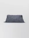 Dries Van Noten Textured Shoulder Bag Adjustable Strap In Gray