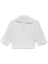 Dries Van Noten Wool And Cashmere Sweater In Grey