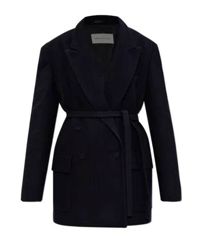 DRIES VAN NOTEN DRIES VAN NOTEN TIED WAIST JACKET