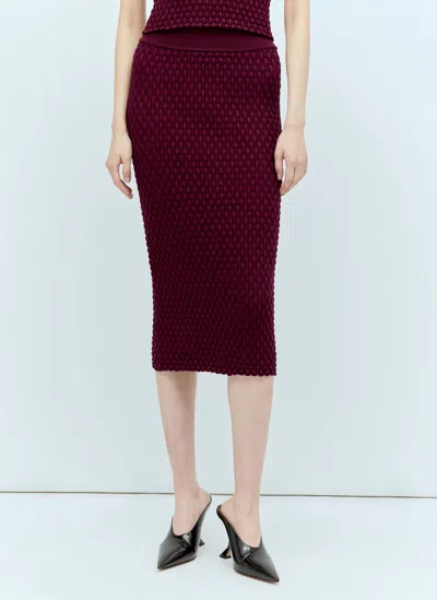 Dries Van Noten Tiffany Midi Skirt In Multicolor