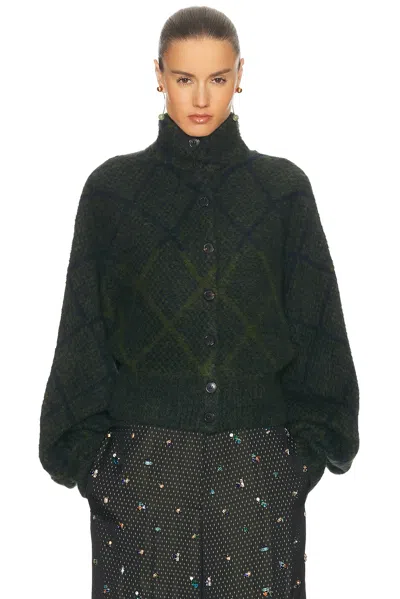 Dries Van Noten Tifna Sweater In Green